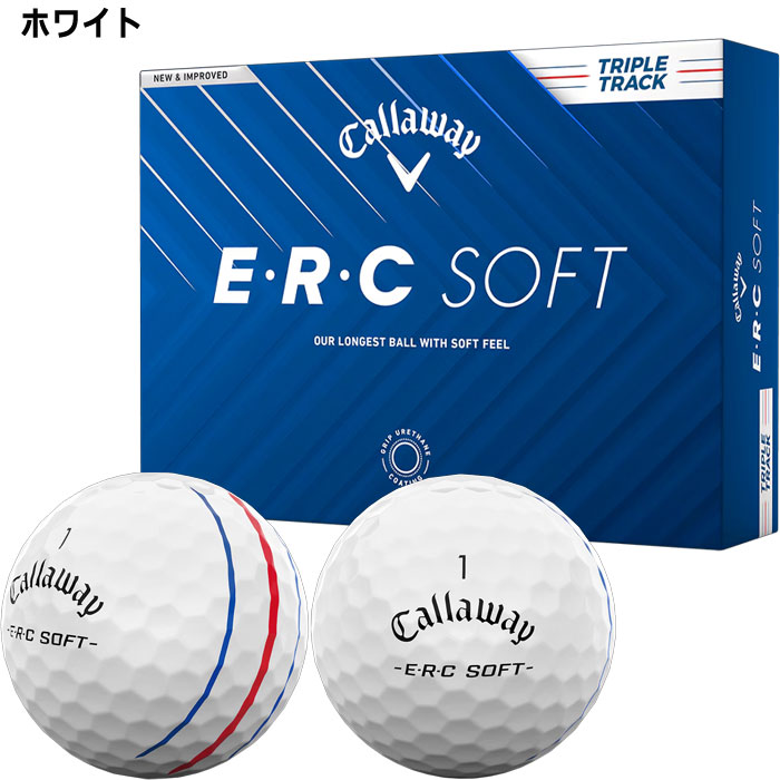 E.R.C キャロウェイ E・R・C SOFT ゴルフボール 2025年モデル 1
