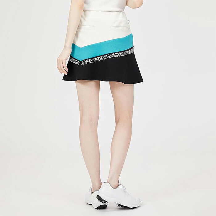 サイズ1❤ジャックバニー レディース セットアップ 上下 新品 スカート シャツ Jack Bunny!!（ジャックバニー） レディース スカート パネル切り替え