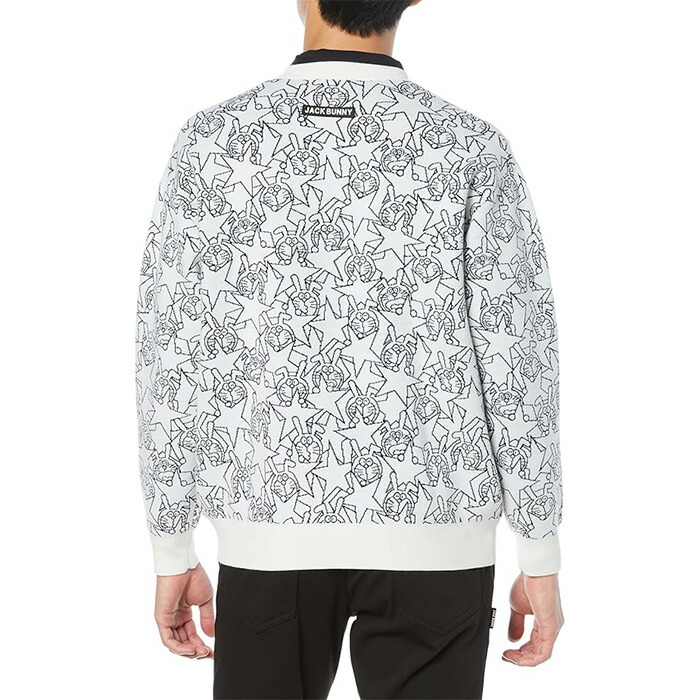 Jack Bunny!! ジャックバニー 長袖 クルーネック セーター