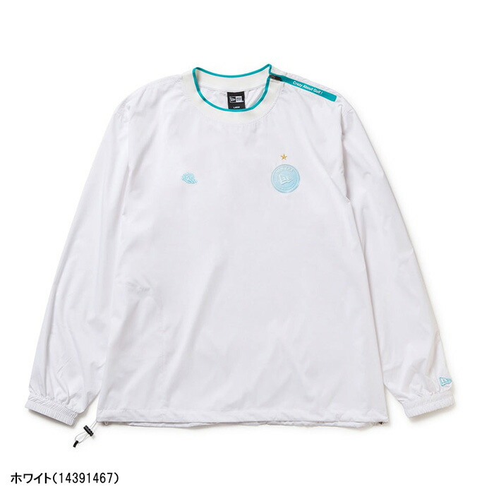 良品 ニューエラゴルフ ウーブン プルオーバー スニードジャック メンズ M NEW ERA GOLF［ニューエラゴルフ］WIND PULLOVER/ナイロンプル