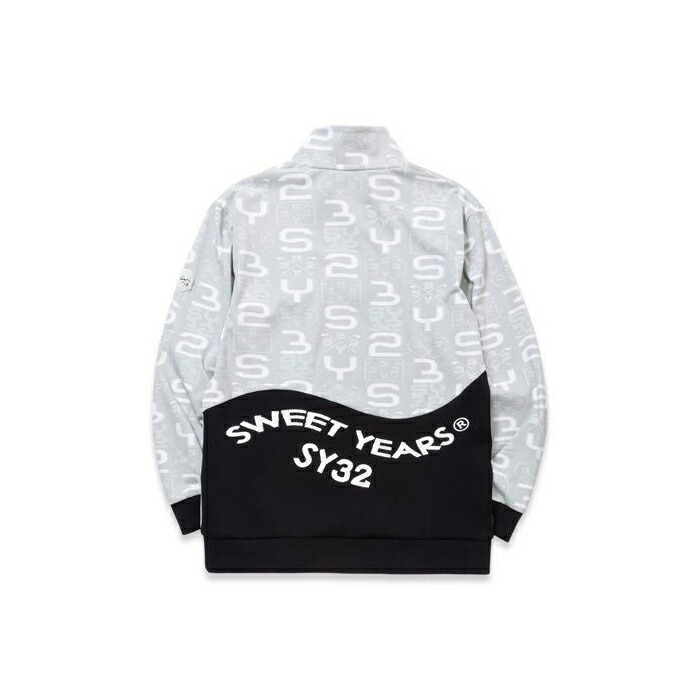 SY32 by SWEET YEARS 長袖 ハーフジップスウェット オリジナルSYGジャガード メンズ SYG-24A016 トップス ゴルフウェア 2024年秋冬モデル 秋冬ウェア エスワイサーティトゥ バイ スウィートイヤーズ SYG24A016 ORIGINAL SYG JACQUARD HALF-ZIP SWEAT SY32 by SWEET YEARS（エスワイサーティトゥバイスィートイヤーズ