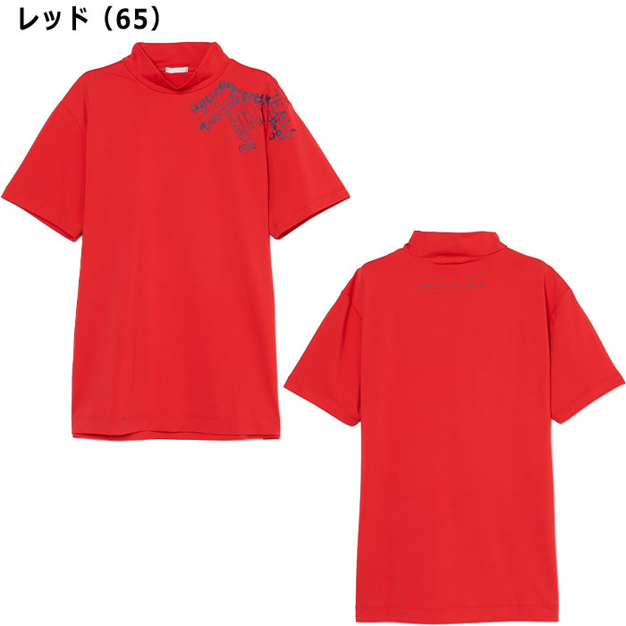 Heal Creek（ヒールクリーク） レタードヘンリー 半袖 ハイネック