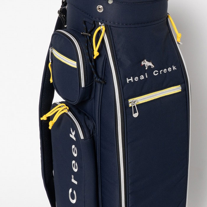 Heal Creek ゴルフバッグ・キャディバッグ　専用です。 Heal Creek（ヒールクリーク） 8.5型 アウトポケット キャディバッグ