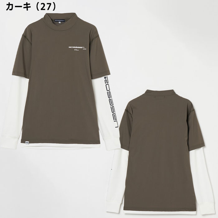 Rosasen（ロサーセン） ゴルフ A-Line レイヤード ロングシャツ 047