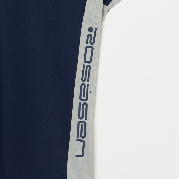 Rosasen（ロサーセン） ゴルフ A-Line UV 半袖 モックネック 047-23341