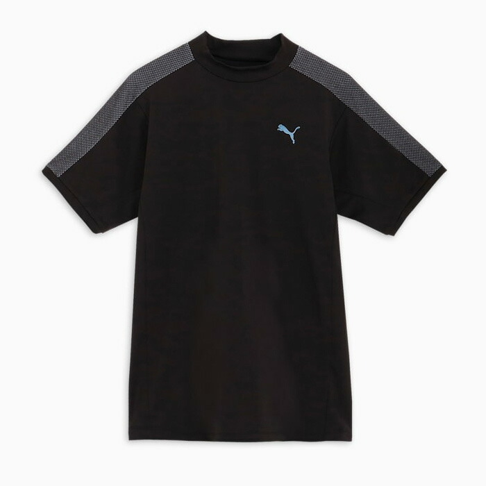 PUMA プーマ ゴルフ 半袖 モックネックシャツ PF テック ライン