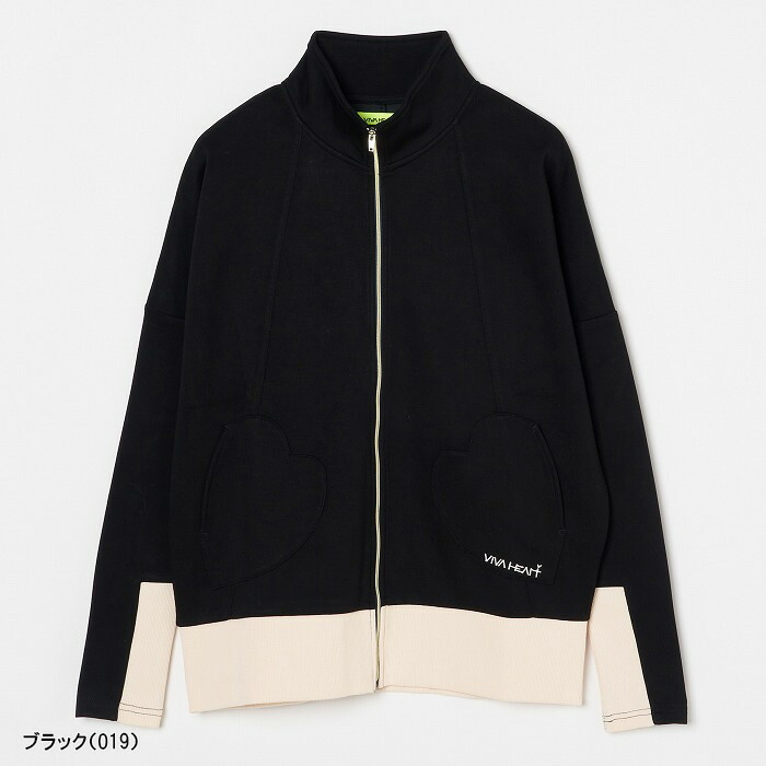 VIVA HEART（ビバハート） レディース 長袖 フルジップ ブルゾン