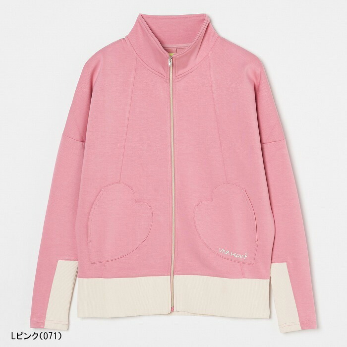 VIVA HEART（ビバハート） レディース 長袖 フルジップ ブルゾン