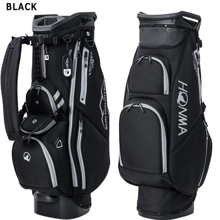 大人も着やすいシンプルファッション GOLF HONMA 本間ゴルフ 14WAYカートバッグ MOUNTAIN SUN 11.5型 ゴルフバッグ・キャディバッグ