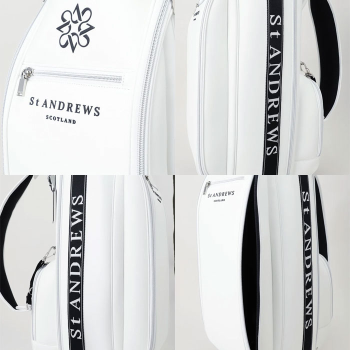 St ANDREWS セントアンドリュース ゴルフ 9.0型 ジャガードロゴ