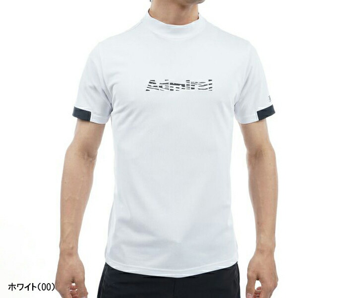 こもも　アドミラル　シャツ 接触冷感 ジオメタリックロゴ モックネックシャツ ADMA527 – ADMIRAL