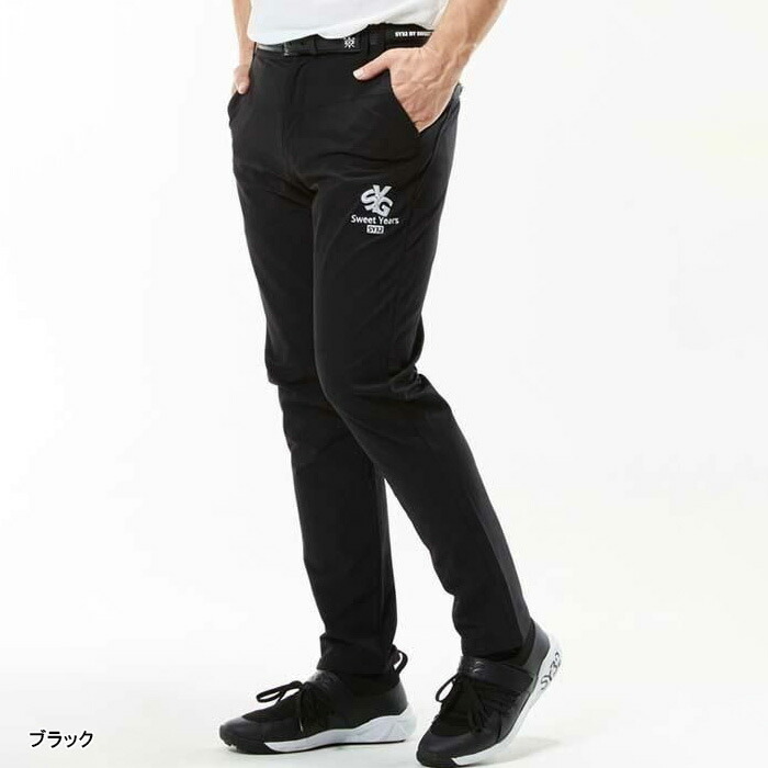SY32 BY SWEETYEARS 新品　パンツ　L ブラック ジョガーパンツ DOUBLE KNIT LONG PANTS BLACK SY32 by SWEET