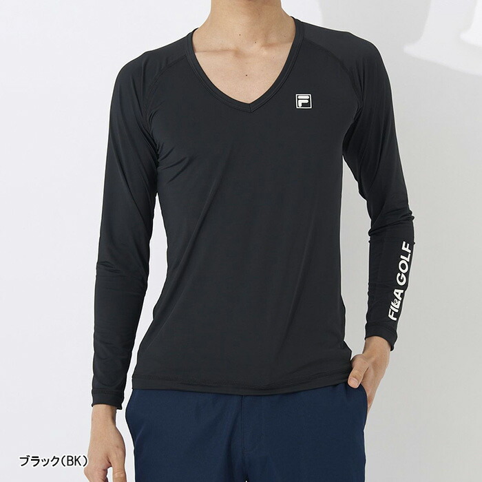 FILA - フィラVネックカットソーsizeM FILA - フィラVネックカットソーsizeMの通販 by ひは9306's shop