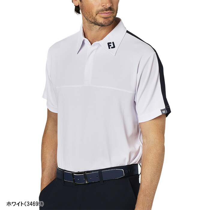 FootJoy（フットジョイ） 半袖 ハーフジップシャツ メンズ FJ-S25-S07