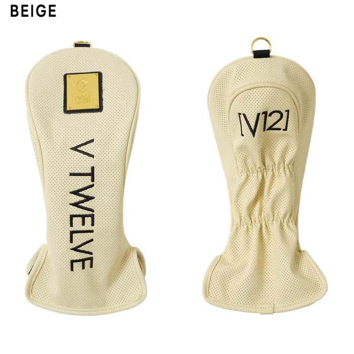 V12（ヴィ・トゥエルヴ） ゴルフ ドライバー用 ヘッドカバー PUNCHING