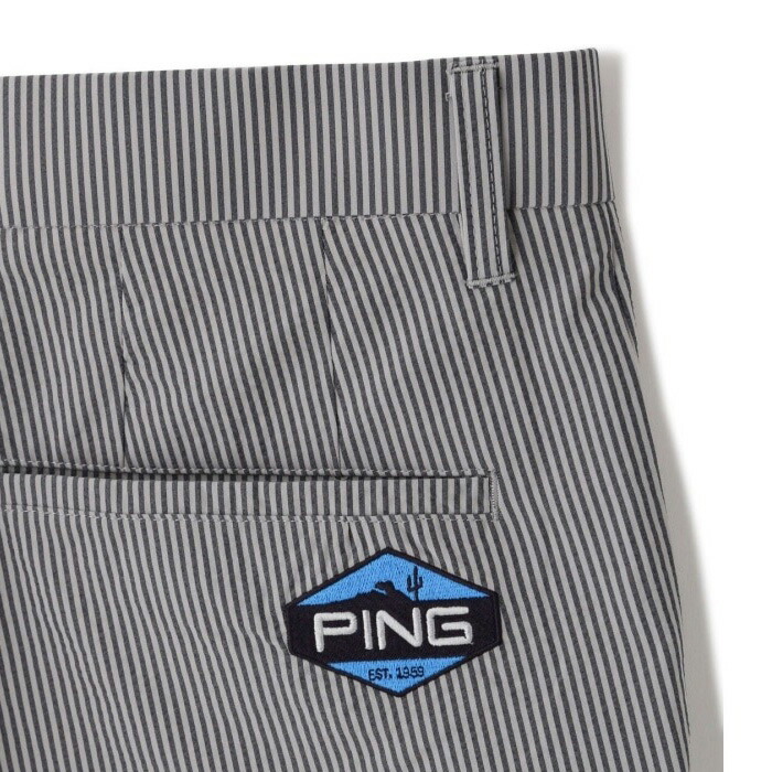 PING ピン ゴルフウェア ショートパンツ シアサッカーテックス