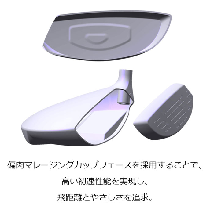 PRGR（プロギア） RS SPEED フェアウェイウッド 2025年モデル SPEEDER