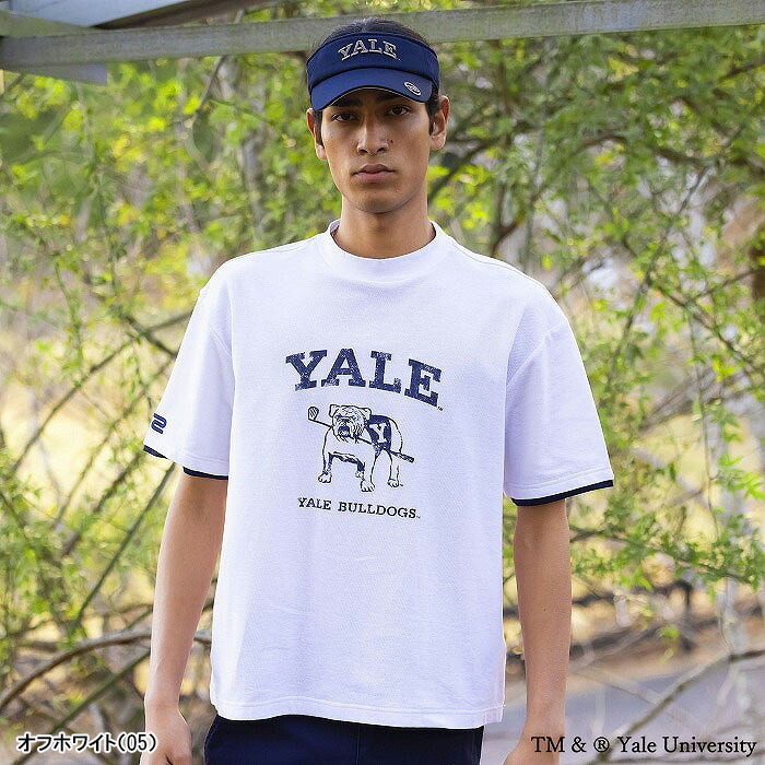 Rosasen（ロサーセン） 半袖 モックネックシャツ 冷感コットン YALE