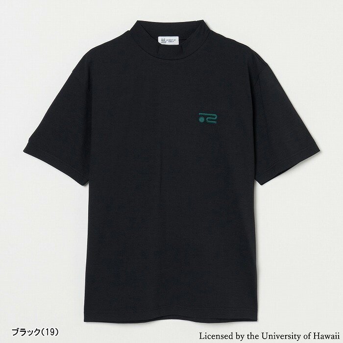 Rosasen ロサーセン 半袖 モックネックシャツ ソロナ University