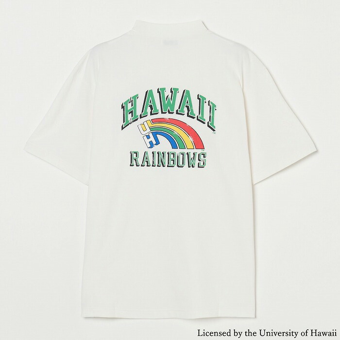 Rosasen（ロサーセン） 半袖 モックネックシャツ ソロナ University of