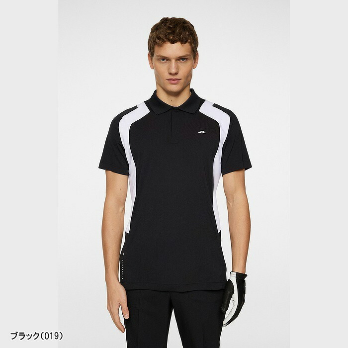 J.LINDEBERG ジェイリンドバーグ ゴルフ 半袖ポロシャツ 黒XXL J.LINDEBERG ジェイリンドバーグ ゴルフ 半袖ポロシャツ 黒XXL J