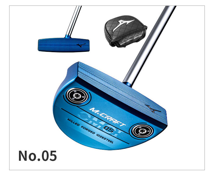 MIZUNO GOLF 【数量限定】ミズノ M.CRAFT パター ブルーIP仕上げ