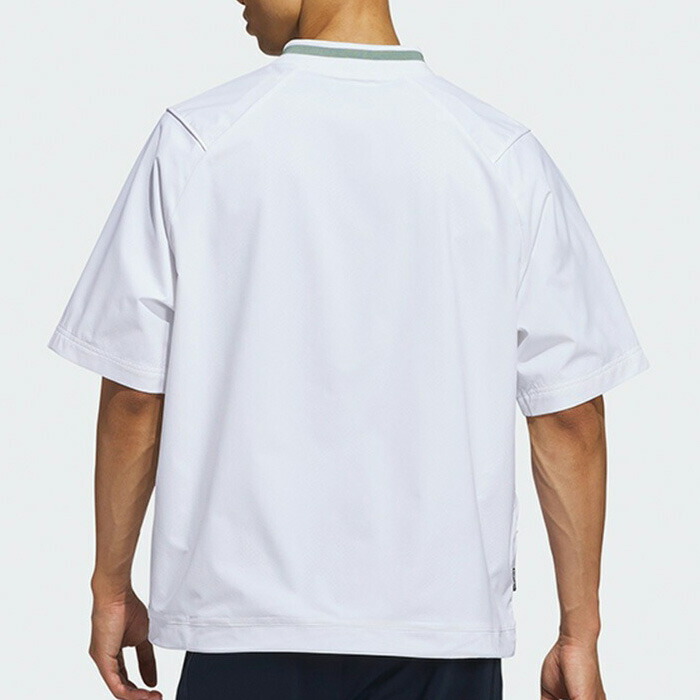 ADIDAS GOLF アディダス ゴルフ 半袖 プルオーバー ブルゾン