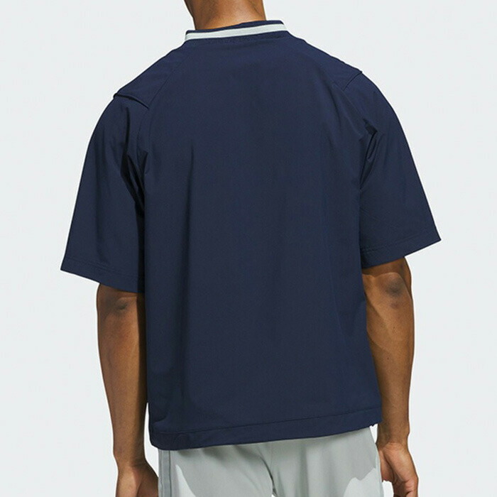 サイズ：M ADIDAS GOLF アディダスゴルフ JG1378 2025年モデル 襟付 切替 半袖Tシャツ 総柄 ピンク系 [240101475172] ゴルフウェア レディース ストスト サイズ：M ADIDAS GOLF アディダスゴルフ JG1378 2025年モデル