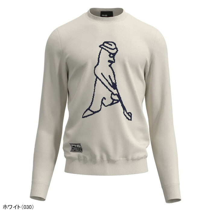 PING（ピン） アパレル 長袖 Mr.PING カシミヤニット セーター メンズ