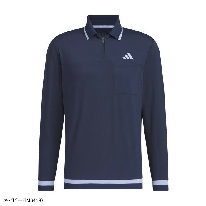 ADIDAS GOLF アディダス ゴルフ 長袖 ポロ ハーフジップシャツ COLD