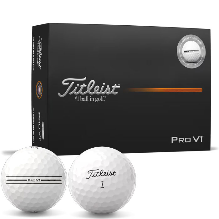 Titleist（タイトリスト） ゴルフボール Titleist Pro V1 AIM Enhanced