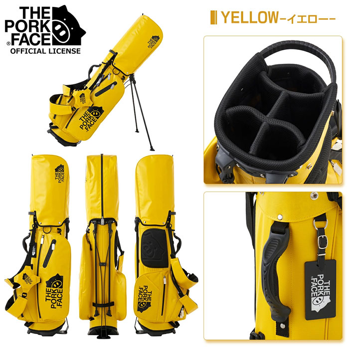The Pork Face ゴルフ 9.0型 ポークフェイス スタンドキャディバッグ