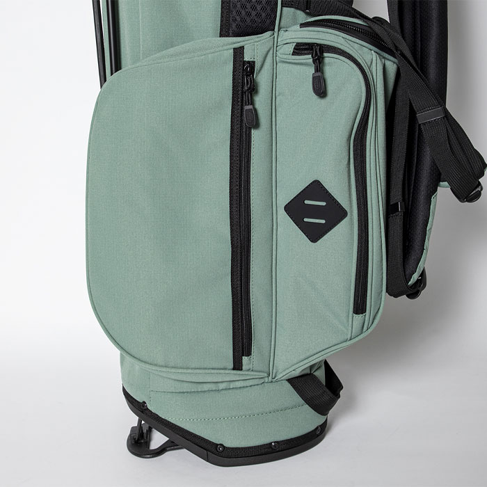 ジョーンズ キャディバッグ セージTROUPER 3.0 JONES GOLF Trouper 3.0 - Sage Leaf/Black – Jones Golf Bags