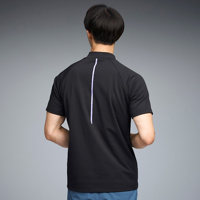 PUMA プーマ ゴルフ 半袖 ハイネックシャツ シャドウキャット メンズ