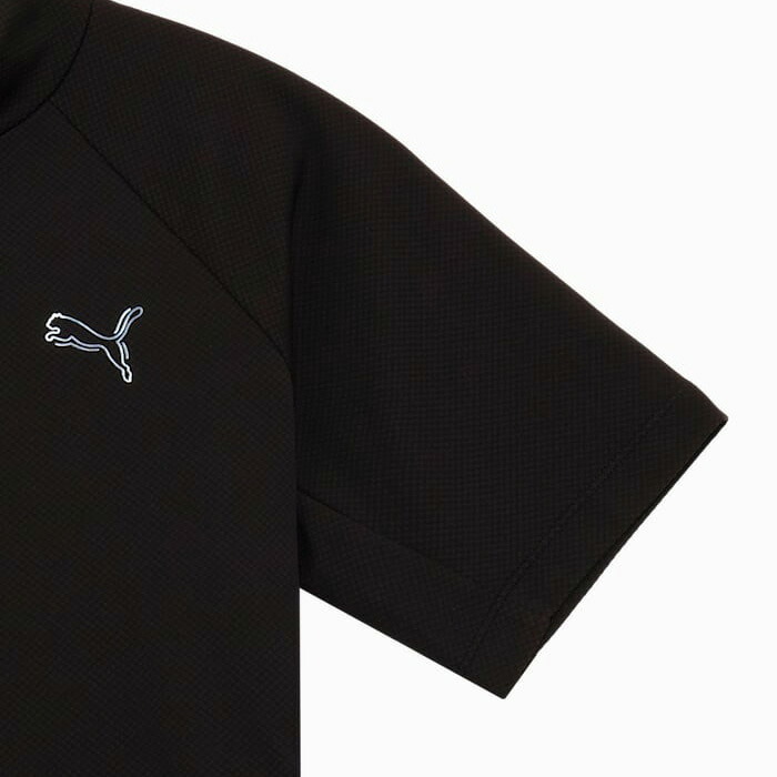 PUMA（プーマ） ゴルフ 半袖 ハイネックシャツ シャドウキャット
