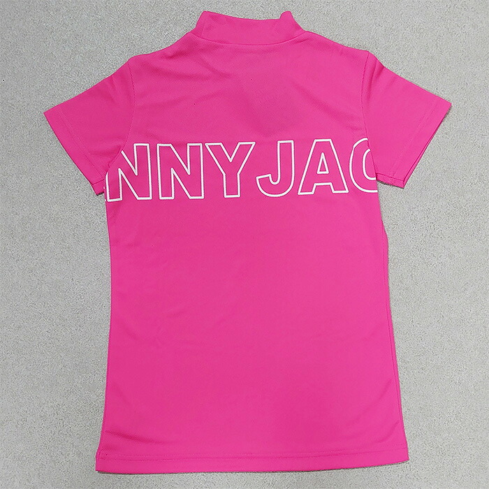 Jack Bunny!!（ジャックバニー） レディース 半袖 モックネックシャツ