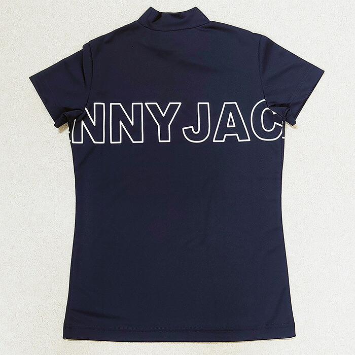 Jack Bunny!!（ジャックバニー） レディース 半袖 モックネックシャツ