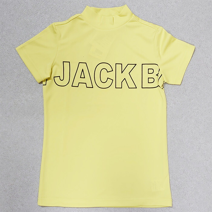 Jack Bunny!!（ジャックバニー） レディース 半袖 モックネックシャツ