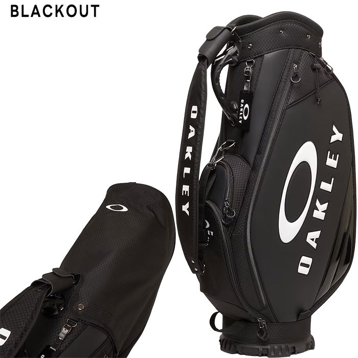 オークリー ゴルフ 9.5型 Skull Golf Bag 18.0 カートキャディバッグ FOS901967 カートタイプ ゴルフバッグ ネームプレート刻印無料！ 2025年春夏モデル OAKLEY GOLF OAKLEY（オークリー） ゴルフ 9.5型 Skull Golf Bag 18.0 カート