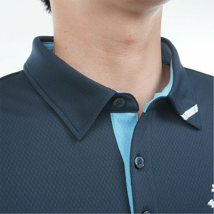 Admiral（アドミラル） ゴルフ 長袖 ポロシャツ カラタッチ 長袖シャツ