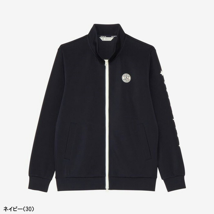 and per se（アンパスィ） 長袖 フルジップブルゾン ショット
