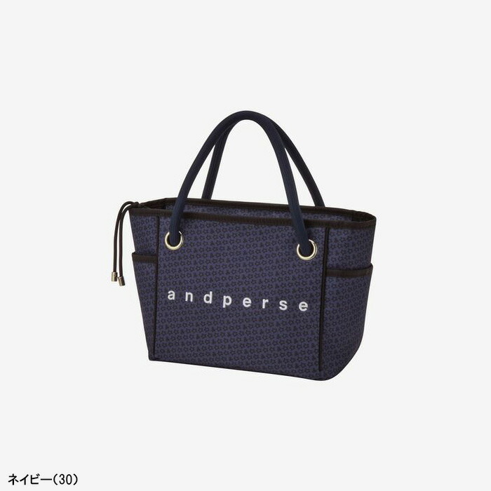 and per se（アンパスィ） カートバッグ AUF7235 ミニトート ラウンド