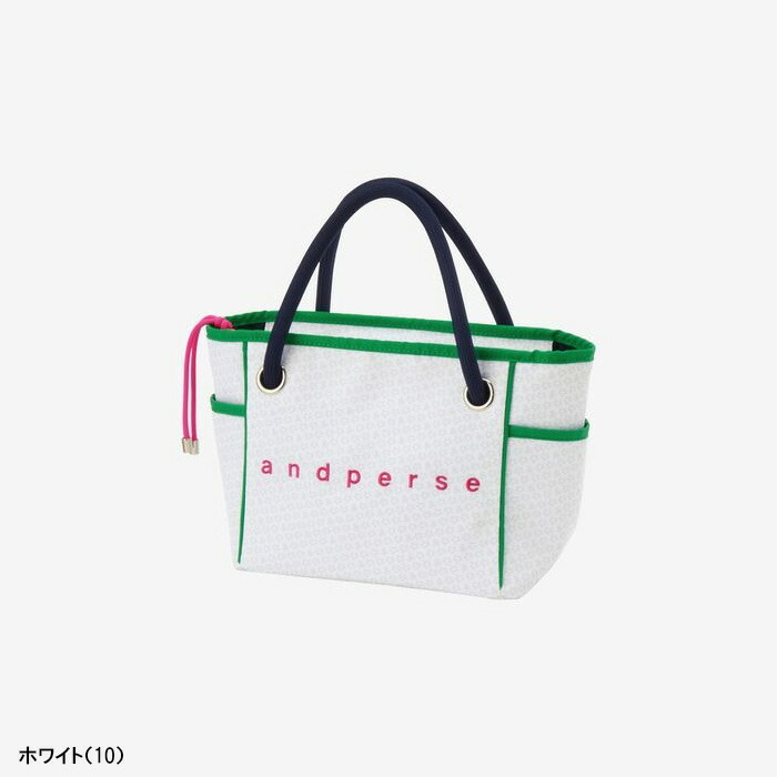 and per se（アンパスィ） カートバッグ AUF7235 ミニトート ラウンド