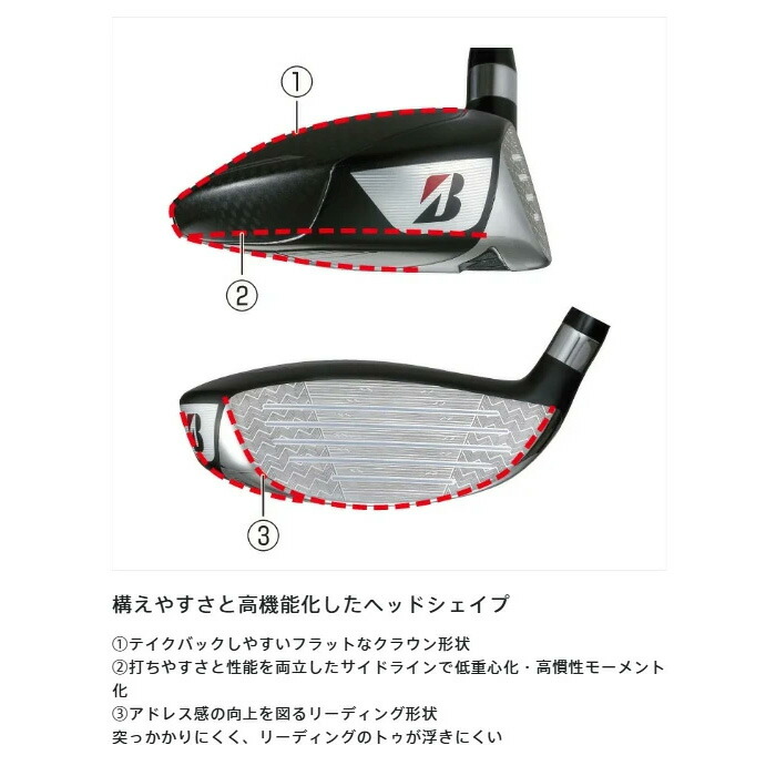 BRIDGESTONE GOLF ブリヂストンゴルフ BX2 HT フェアウェイウッド