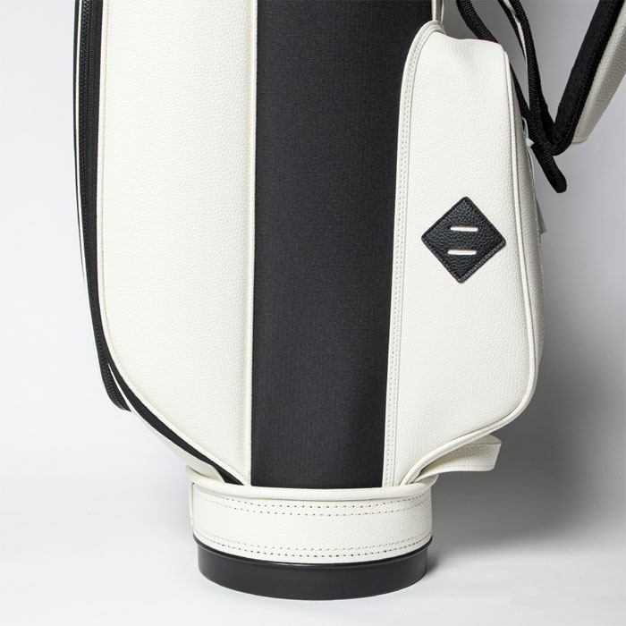 美品　JONES RIDER ゴルフバッグ ブラック/ホワイト 2025年モデル 新作 JONES/ジョーンズ キャディバッグ RIDER/ライダー