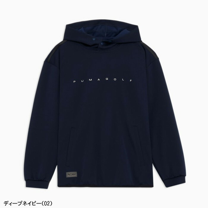 【新品】プーマ ゴルフ セーター〈特典有り〉NEW パーカー 防寒 保温 M PUMA公式】メンズ ゴルフ PF テック ライン クォータージップ セーター