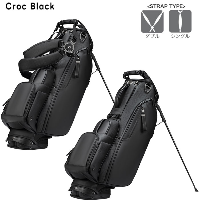 VESSEL ベゼル ゴルフ 8.5型 PLAYER 5.0 Stand スタンドキャディバッグ