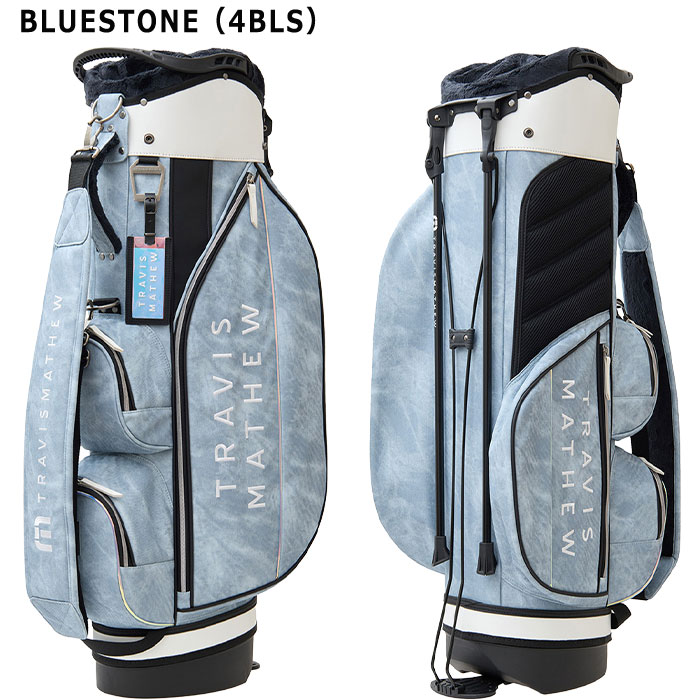 トラヴィスマシュー(Travis Mathew)ゴルフ スタンド式 キャディバッグ 8.5型  7AL903-1WHT(Men… TRAVISMATHEW トラヴィスマシュー ゴルフ 9.0型 MOTIF スタンド