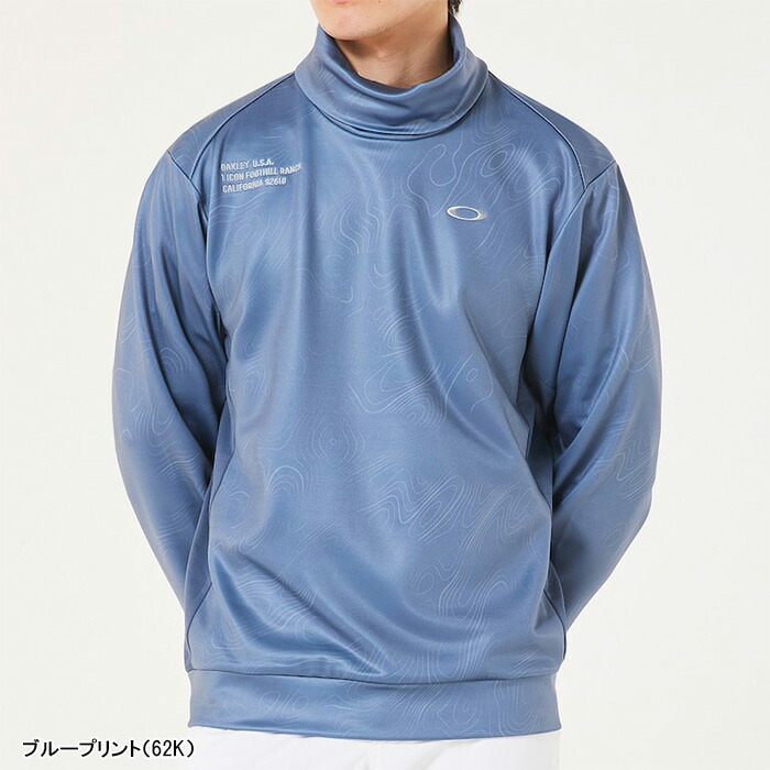 OAKLEY（オークリー） 長袖 ハイネックシャツ エレベーションタートル