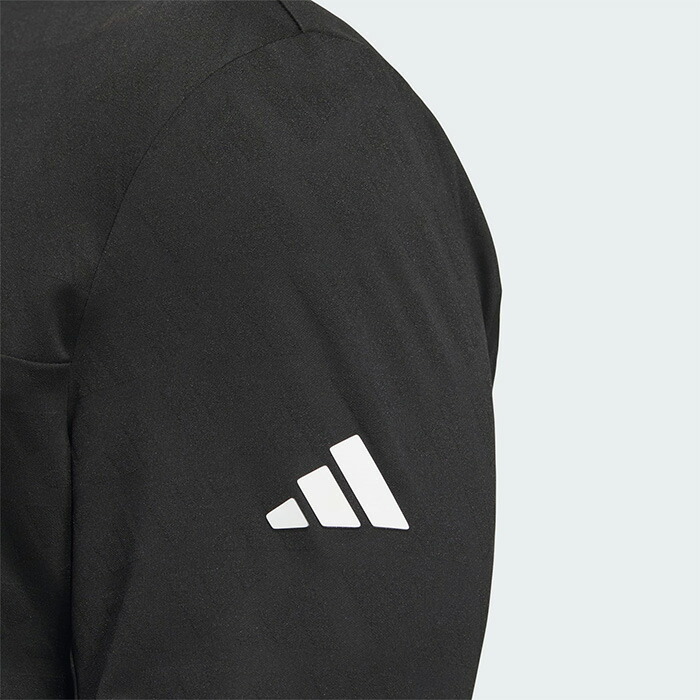 adidas golf アディダスゴルフ ウェア XL 未使用 オーバーサイズ ADIDAS GOLF アディダス ゴルフ 長袖 モックネックシャツ ジャカード
